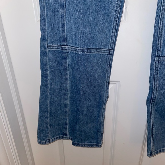Women’s PacSun cargo high waist, blue jeans, size 27 - Picture 4 of 9